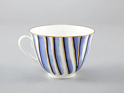 Чашка с блюдцем чайная форма Весенняя рисунок Pure арт. 81.29651.00.1