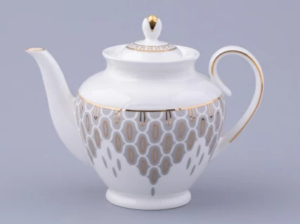 Чайник заварочный, рисунок Саламандра Грей, форма Весенняя 2, арт 80.44696.00.1, 