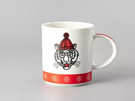 Кружка форма Стандарт рисунок Карнавал в красном арт. 80.37970.00.1