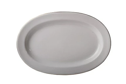 Блюдо овальное 280 Молодежная Золотая лента арт. 80.09405.00.1