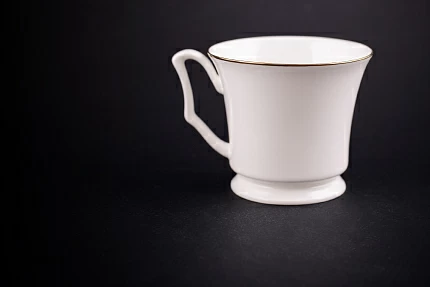 Чашка с блюдцем кофейная, рисунок Конфета Слива, форма Юлия, арт 61.21055.00.1