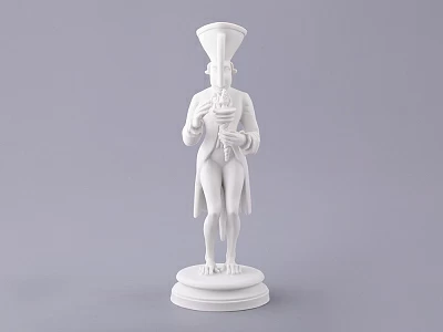 Скульптура в подарочной упаковке, форма Карнавал 2, рисунок Белый, арт. 81.33714.00.1