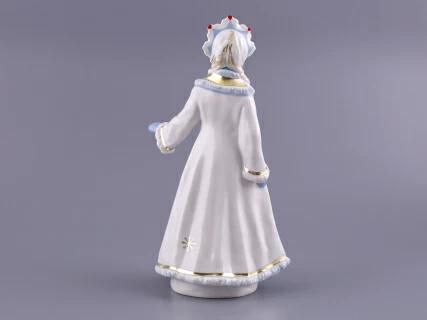 Скульптура Снегурочка-снежинка Девочка Снегурочка арт. 82.39709.00.1, 