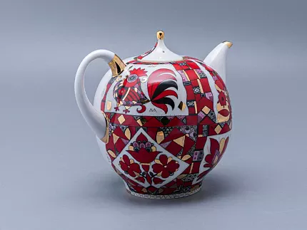 Комплект чайников Новгородский Красный конь арт. 81.10353.00.1