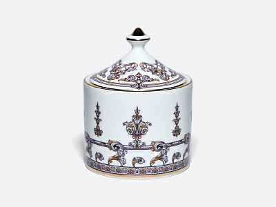 Сервиз чайный на 4 персоны 10 предметов в подарочной упаковке, форма Идиллия рисунок Барокко, арт. 81.34916.00.1