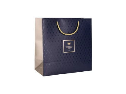 Подарочный пакет малый 300х140х300 мм Синий арт. 14.20024.01, 