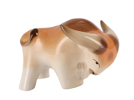 Скульптура форма Бык (з.з.) рисунок Рыжий арт. 82.64364.00.1