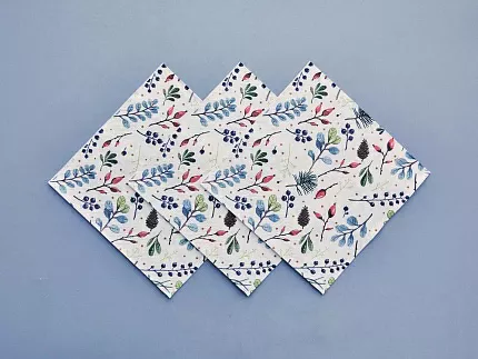 Салфетки бумажные, рисунок Календа, 33х33 см, 20 шт, арт 14.00973.05