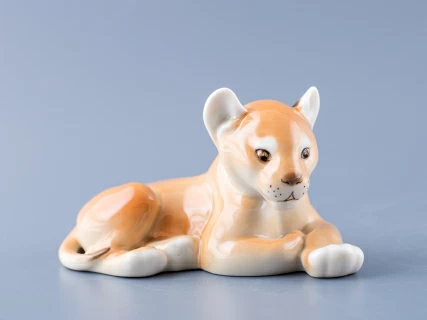 Скульптура Львенок лежащий малый размер арт. 82.01021.00.1, 