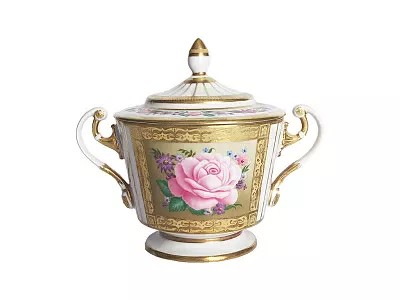 Сервиз кофейный форма Александрия рисунок Воспоминание 6 персон 21 предмет, арт. 81.17899.00.1