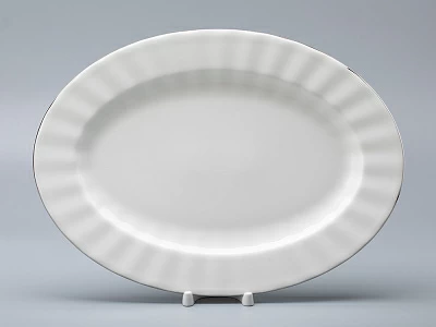 Сервиз столовый форма Нега рисунок Платиновая  лента, 6 персон 24 предмета арт. 81.30716.00.1