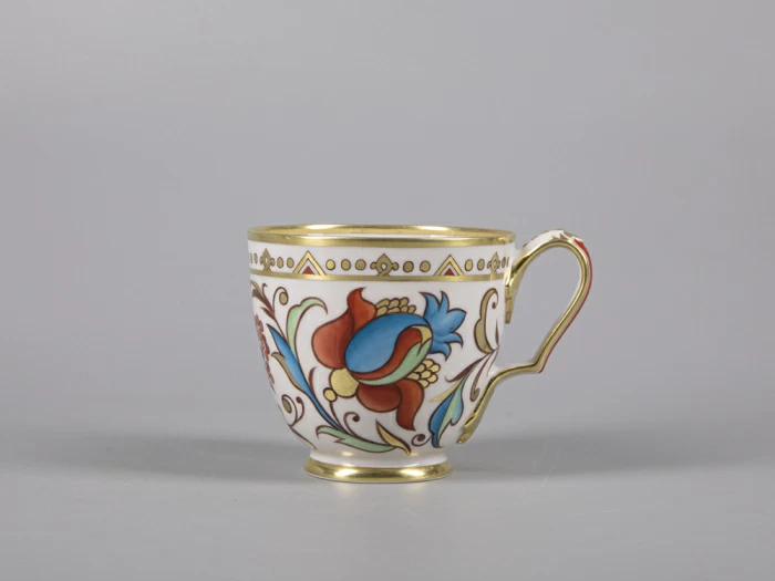 Сервиз чайный форма Александр III рисунок Русский, 6 персон 15 предметов арт. 81.30144.00.1,  Сервиз чайный форма Александр III рисунок Русский, 6 персон 15 предметов арт. 81.30144.00.1,