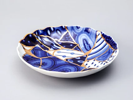 Сухарница, 215  мм, форма Тюльпан, рисунок Байкал, арт. 80.37277.00.1, 