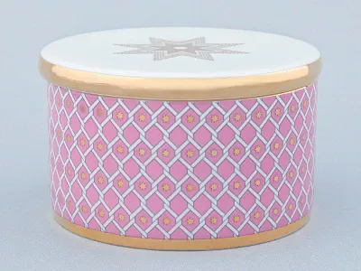 Шкатулка Идиллия рисунок Астра 2, в подарочной упаковке, арт 81.32376.00.1