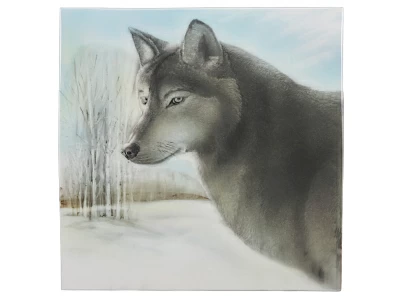 Пласт 350х350 форма Квадратный рисунок Волк арт. 80.88955.00.1 Пласт 350х350 форма Квадратный рисунок Волк арт. 80.88955.00.1