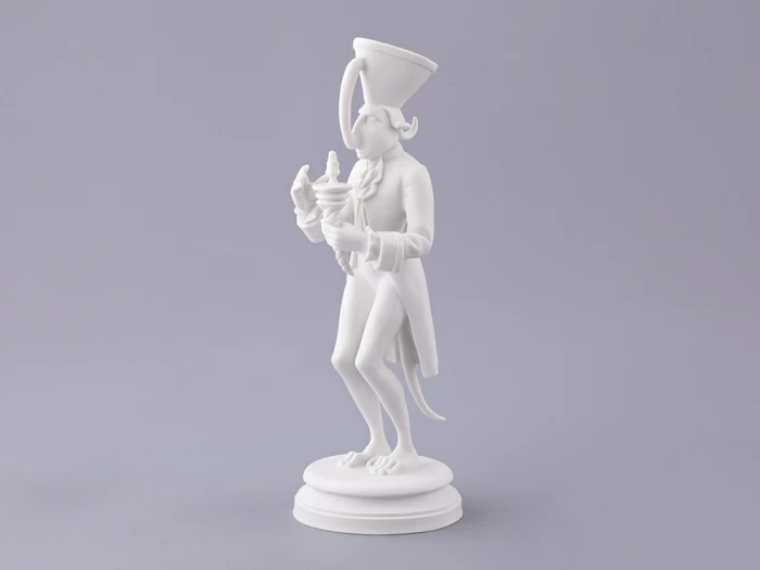 Скульптура в подарочной упаковке, форма Карнавал 2, рисунок Белый, арт. 81.33714.00.1, 