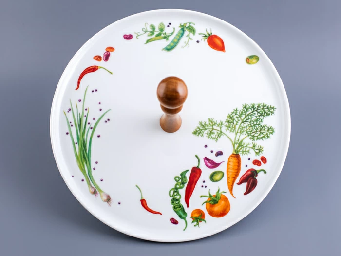 Блюдо для сыра 305 мм форма Richelieu рисунок Мамина дача, арт. 80.02158.00.1, 