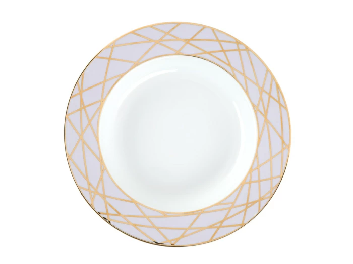 Тарелка глубокая 225 мм форма Европейская - 2 рисунок Морозная сказка, арт. 80.96943.00.1, 