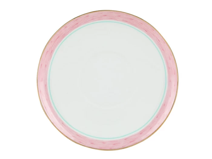 Подарочный набор чашек с блюдцем форма Ландыш рисунок Обруч и Булавы на 2 персоны арт. 81.28504.00.1, 