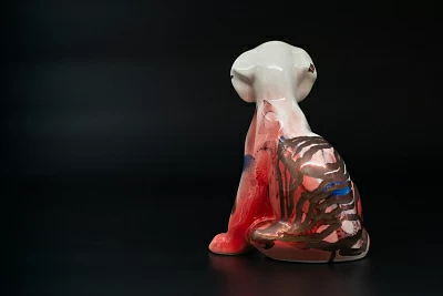 Скульптура Щенок Любопытный, арт 62.11230.00.1