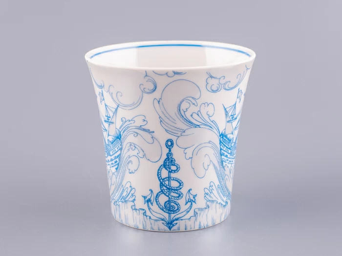 Бокал с блюдцем 360 мл форма Ленинградский рисунок Бригантина арт. 81.11000.00.1, 