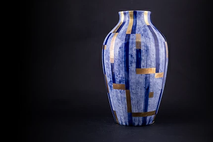 Ваза Штрих-код на форме Ламповая, арт 60.06353.00.1