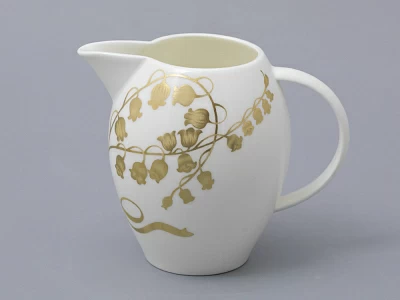 Сервиз чайный на 6 персон, 15 предметов, форма Оливия, рисунок Нежный ландыш, арт 81.31430.00.1