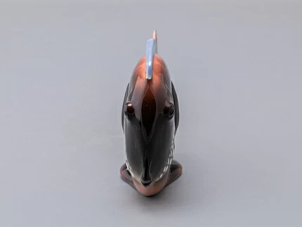 Скульптура форма Рыба-диск среднего размера рисунок Розовый, арт. 82.50097.00.1