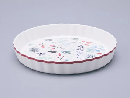 Форма для выпечки круглая, в подарочной упаковке, форма Стандартная, рисунок Календа, арт 42.00077.00.1