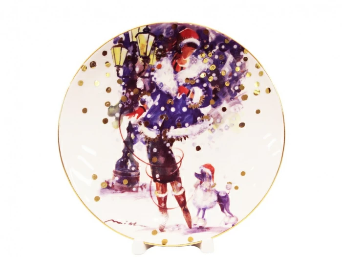 Подарочный набор декоративный 195 мм форма Эллипс рисунок Вечернее свидание на Пушке арт. 81.24167.00.1, 