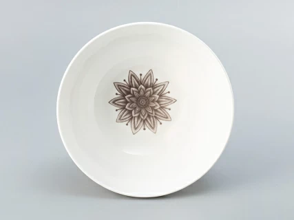 Салатник 195х90 мм форма Восточная рисунок Aloha Bungalow, арт. 80.40062.00.1, 