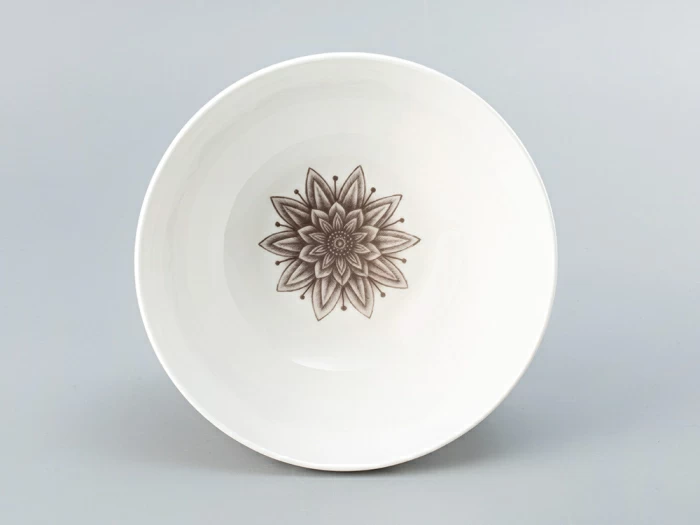 Салатник 195х90 мм форма Восточная рисунок Aloha Bungalow, арт. 80.40062.00.1, 