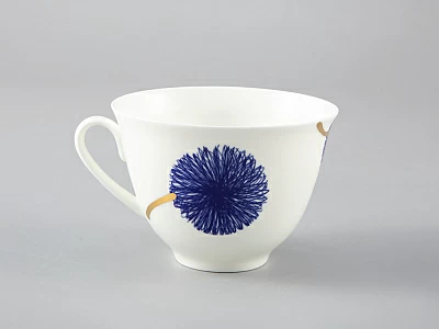 Чашка с блюдцем чайная форма Весенняя рисунок Fresh арт. 81.28728.00.1