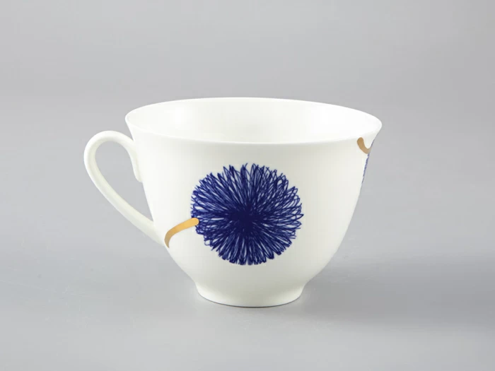 Чашка с блюдцем чайная форма Весенняя рисунок Fresh арт. 81.28728.00.1,  Чашка с блюдцем чайная форма Весенняя рисунок Fresh арт. 81.28728.00.1,