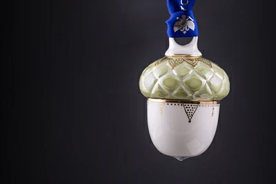 Елочная игрушка Желудь Салатовый, арт 60.21184.00.1