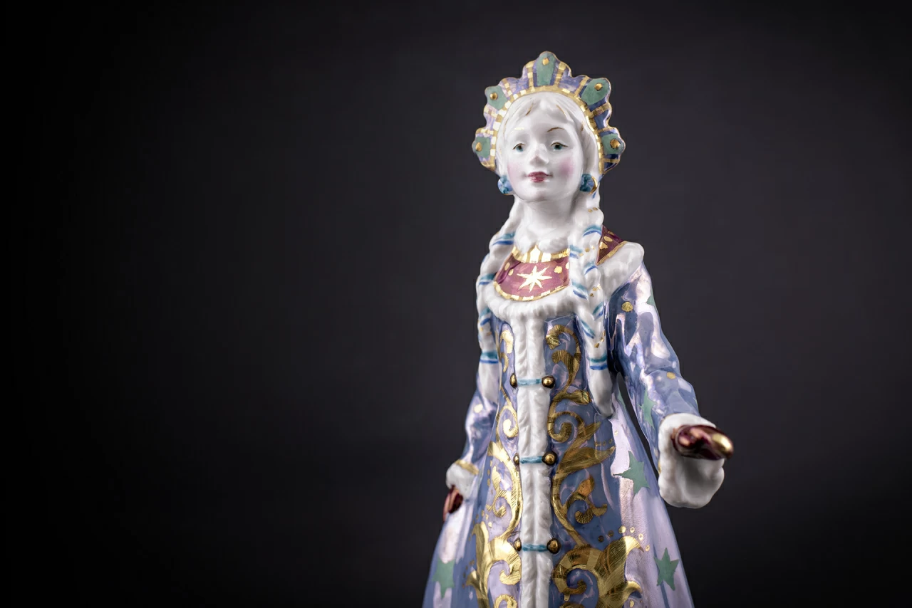 Скульптура Снегурочка Снежинка, арт 62.14571.00.1, 