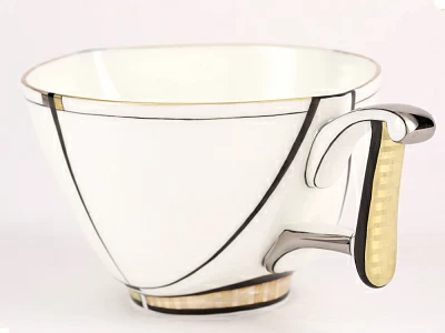 Чашка с блюдцем чайная 200 мл форма Ковчег рисунок Ковчег арт. 81.15873.00.1