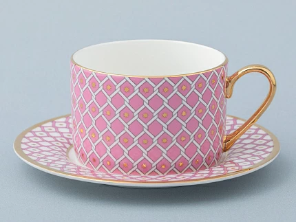 Сервиз чайный 6 предметов на 2 персоны Идиллия, рисунок Астра арт 81.32396.00.1