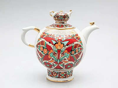 Чайник доливной Семейный Красный петух арт. 80.00773.00.1