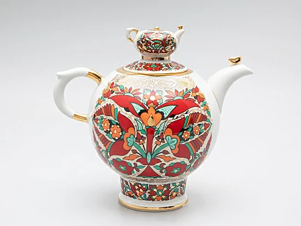 Чайник доливной Семейный Красный петух арт. 80.00773.00.1