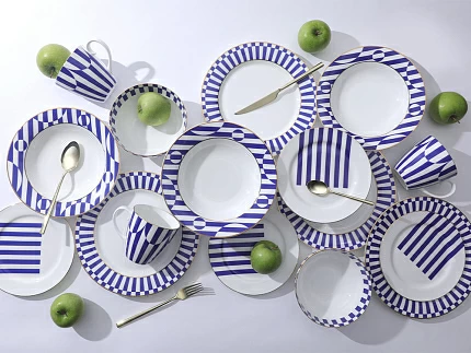 Салатник 160 мм Восточная рисунок Да и нет Синий арт. 80.44735.00.1