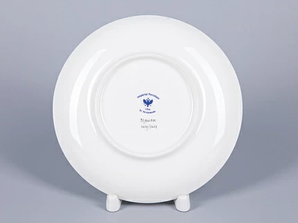 Чашка с блюдцем чайная 300мл, форма Купольная, рисунок Ирисы 2, арт 81.29657.00.1 Чашка с блюдцем чайная 300мл, форма Купольная, рисунок Ирисы 2, арт 81.29657.00.1