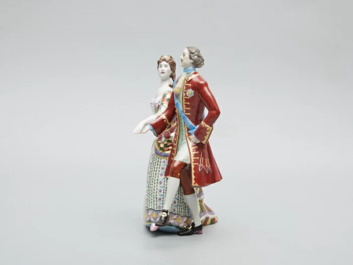 Скульптура Петр и Екатерина Петровская Ассамблея арт. 82.51219.00.1, 