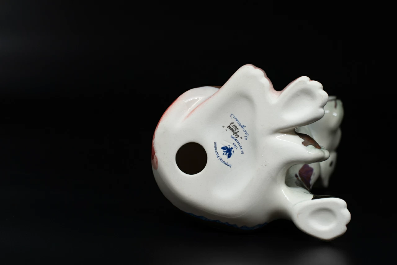 Скульптура Щенок Серый, арт 62.11229.00.1, 