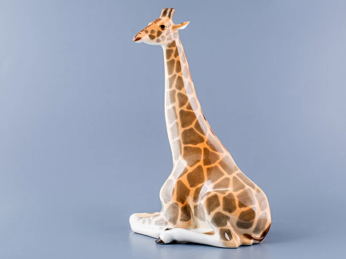 Скульптура Жираф с поднятой головой арт. 82.00986.00.1,  Скульптура Жираф с поднятой головой арт. 82.00986.00.1,