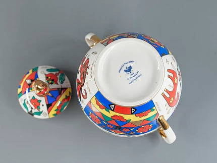 Сахарница форма Весенняя Народные Узоры арт. 80.60811.00.1