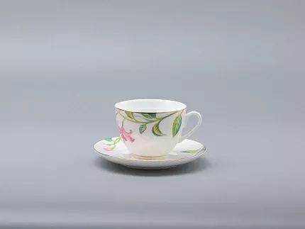 Чашка с блюдцем форма Весенняя 2 рисунок Сад мечты арт. 81.30688.00.1