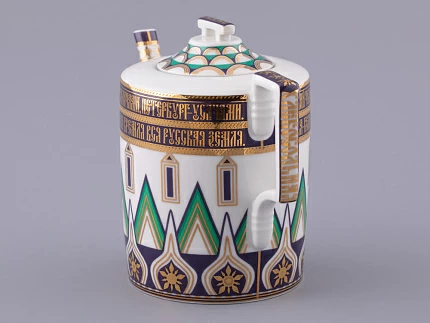 Сервиз чайный на 6 персон 20 предметов, форма Гербовая, рисунок Великая Русь, арт. 81.31998.00.1 Сервиз чайный на 6 персон 20 предметов, форма Гербовая, рисунок Великая Русь, арт. 81.31998.00.1