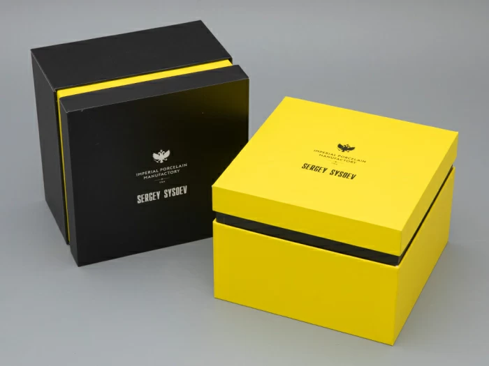 Подарочный набор чашка с блюдцем, форма Юлия рисунок Сысоев. Волшебный сад III арт. 81.30914.00.1, 