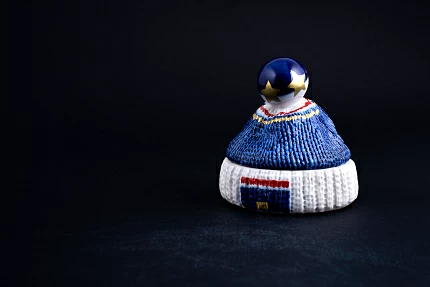 Шкатулка Детская Шапочка, рисунок Золотые звезды, арт 60.14114.00.1